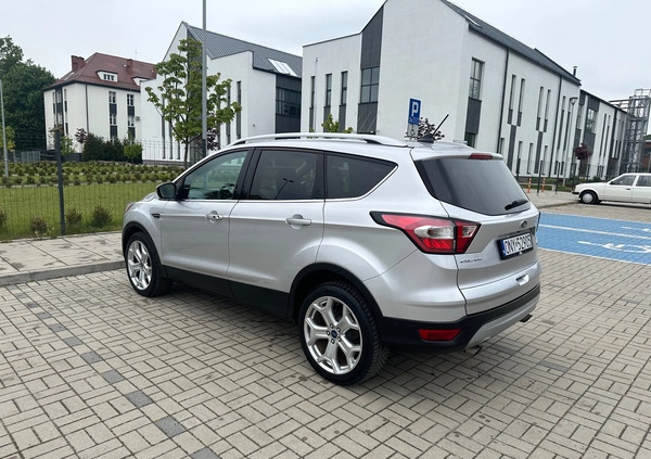 Ford Escape cena 74900 przebieg: 129000, rok produkcji 2019 z Nysa małe 137